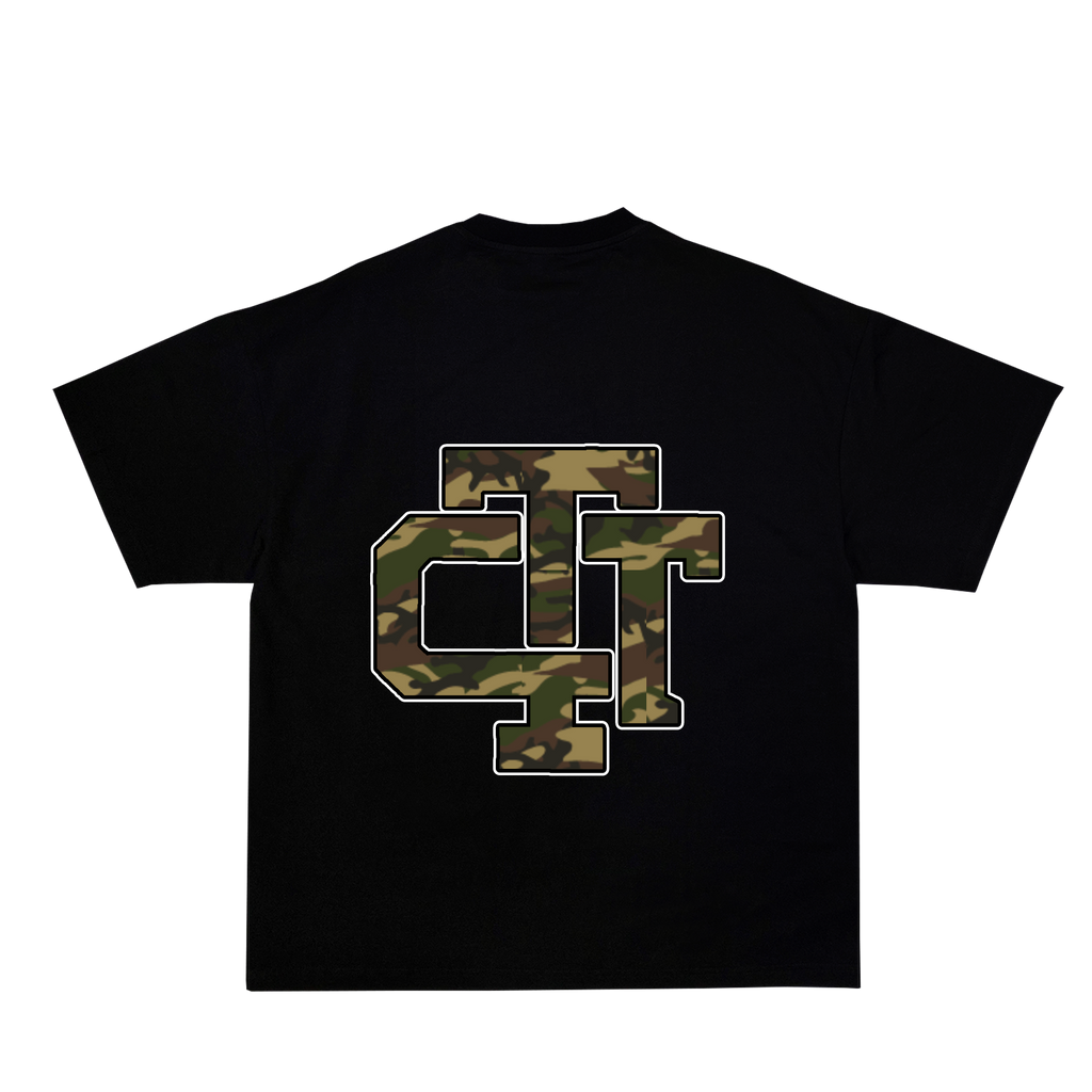 "CANITO" Black Tee