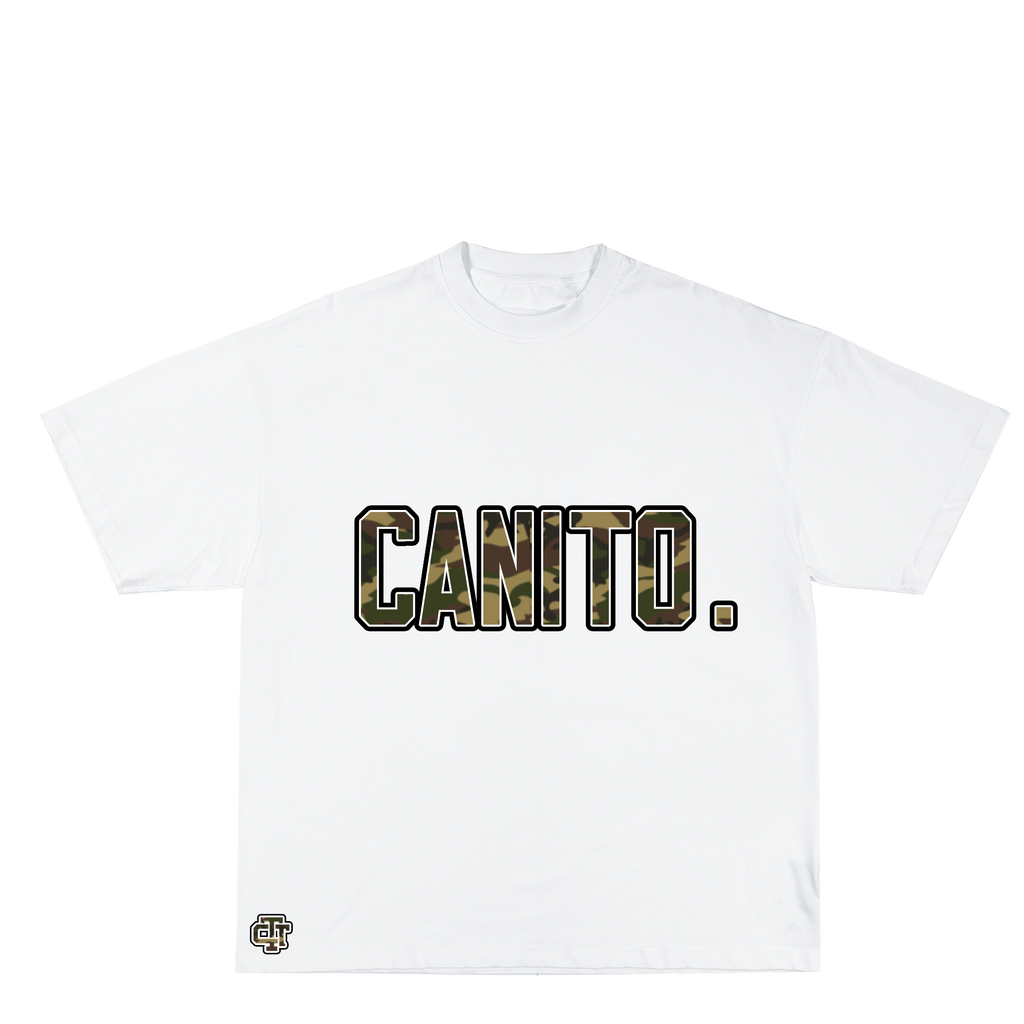 "CANITO" White Tee
