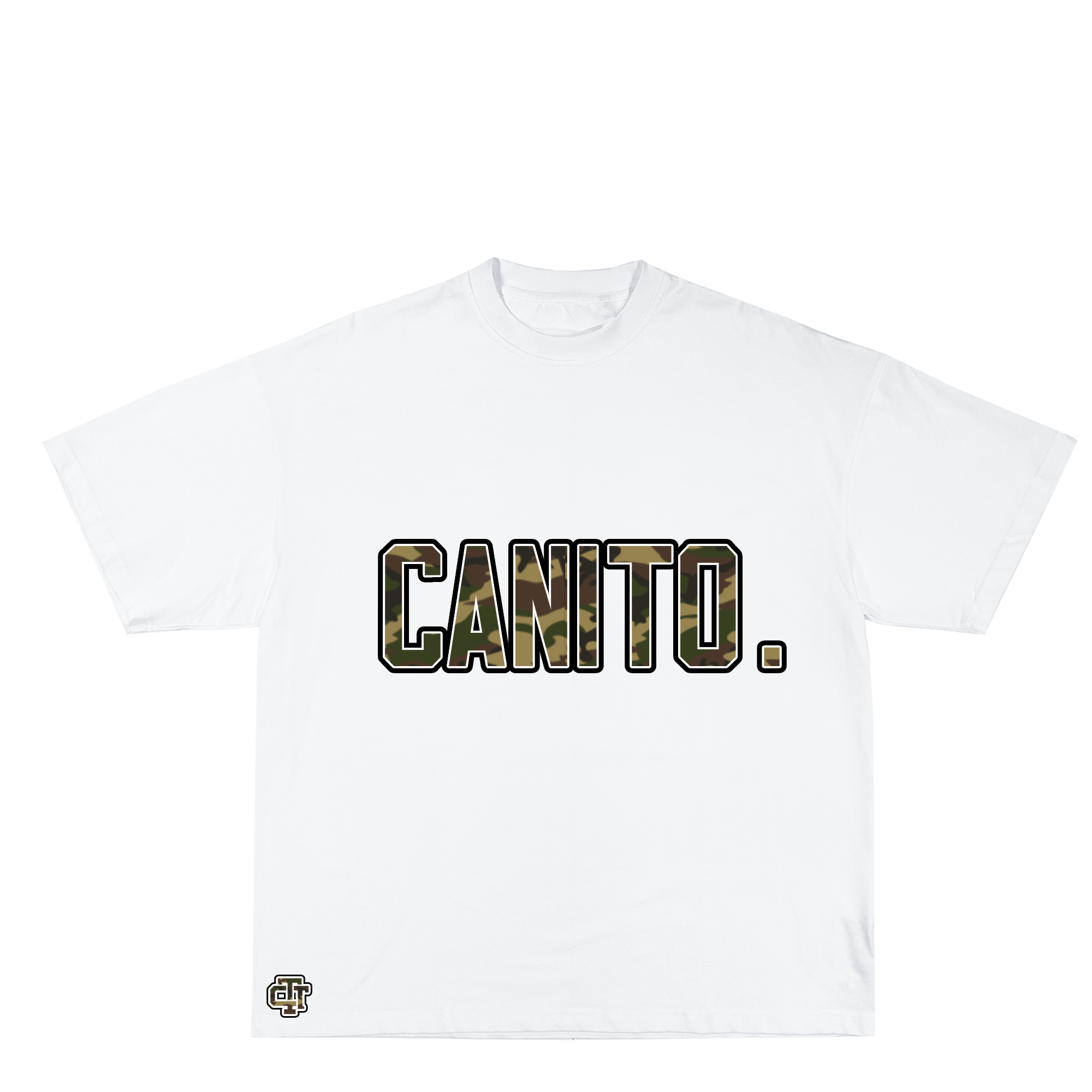 "CANITO" White Tee